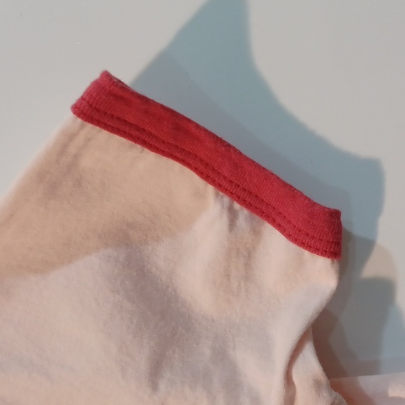 Retro STYLE Remake(2016) KISS XS Pink/Red Ringer Tshirt - Picture 4 of 13